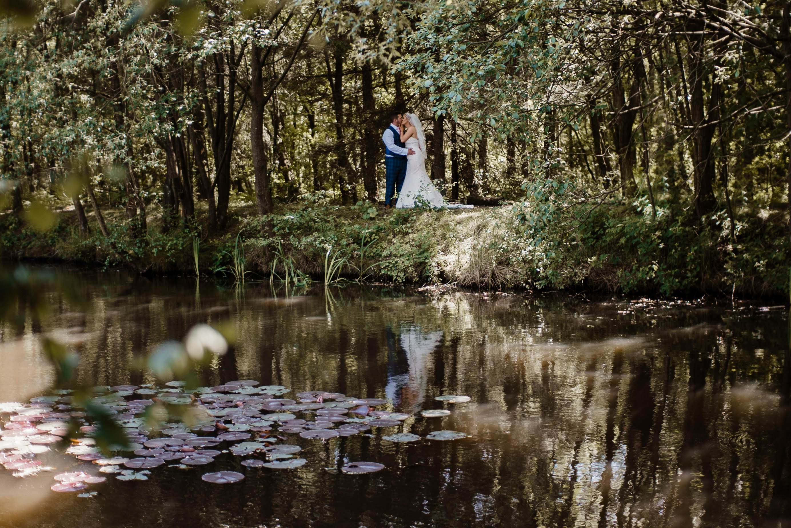 Chevin Country Park Wedding Next To Lake