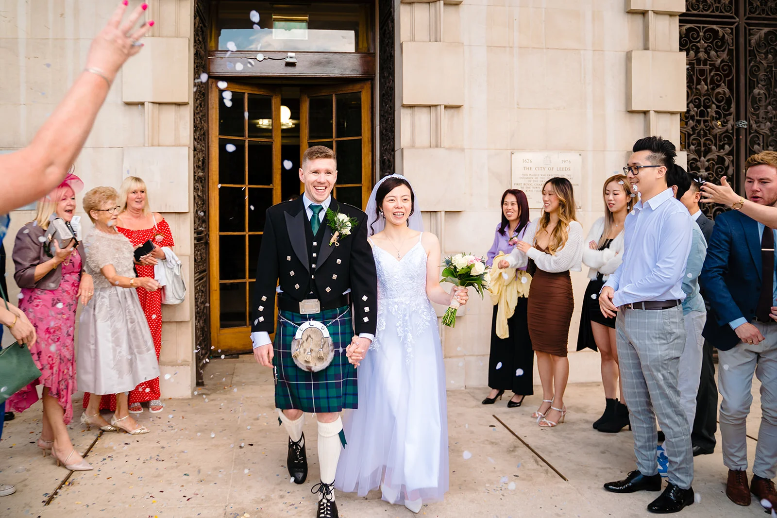 Leeds civic hall wedding